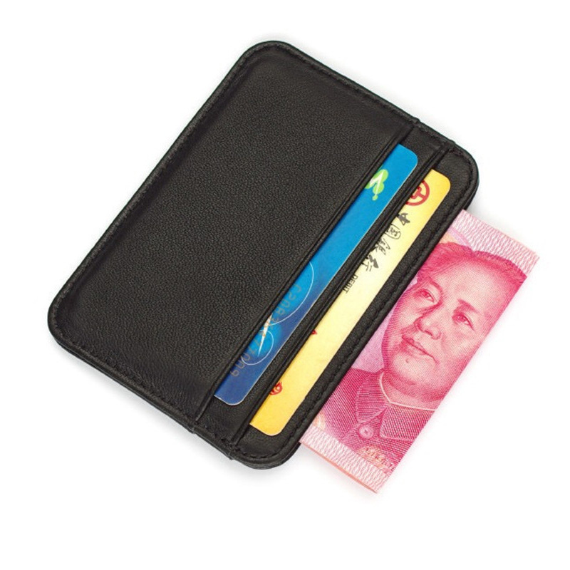 Genuine Leather Card Holder Sl - Card Top Loader 评论和价格
