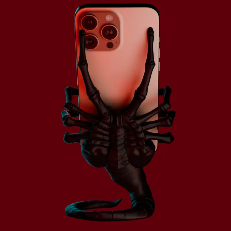 Creative Alien Facehugger Phon - Action Figure Stand 评论和价格