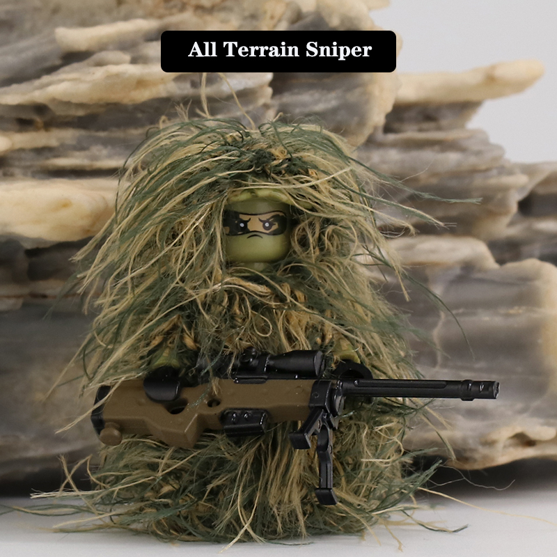 Military Series Soldier Figure - Lego Minifigure Holder 评论和价格