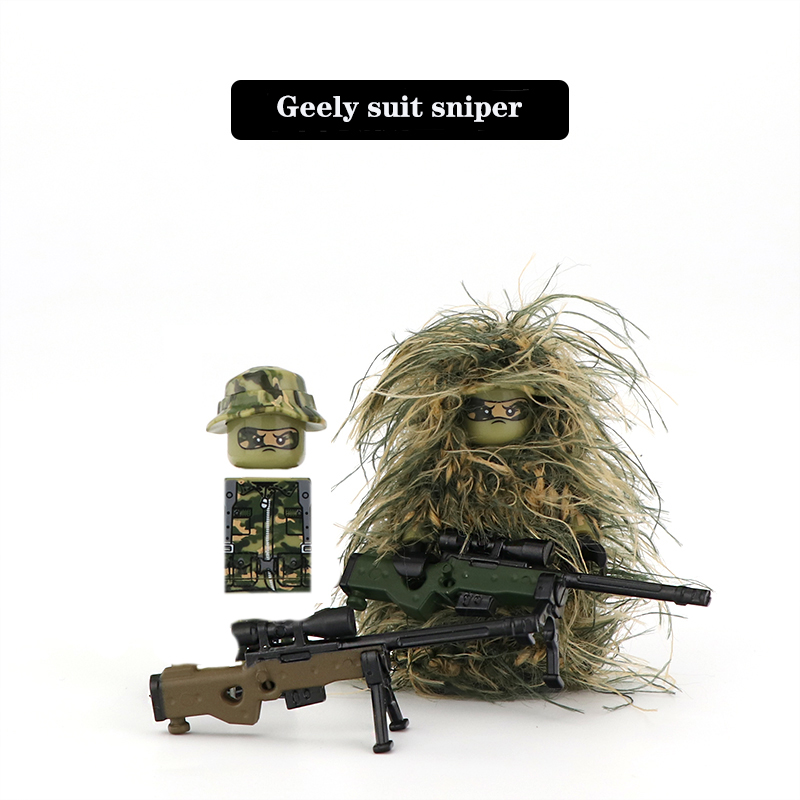Military Series Soldier Figure - Lego Minifigure Holder 评论和价格