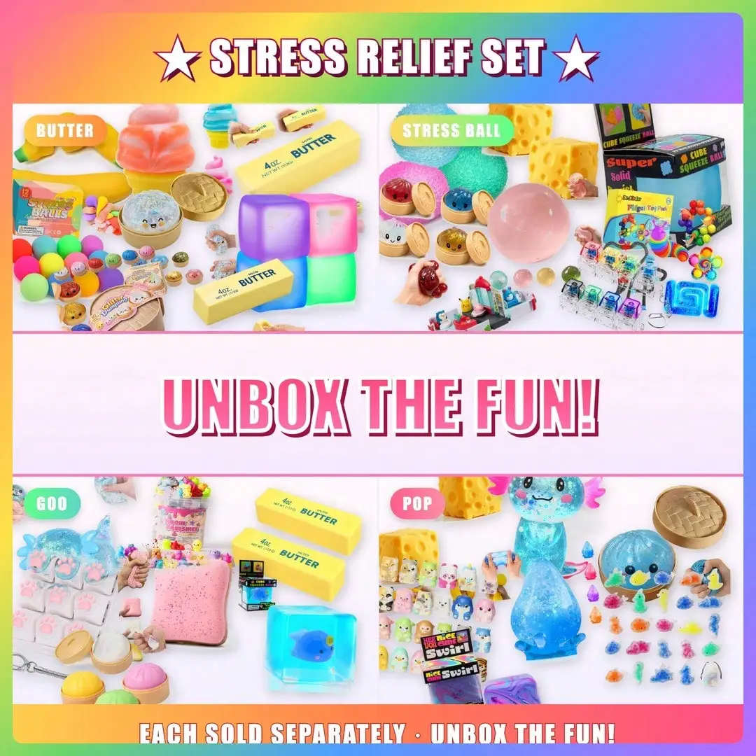 100styles Squishy Squeeze Fidg - Mystery Box Blind Bag 评论和价格