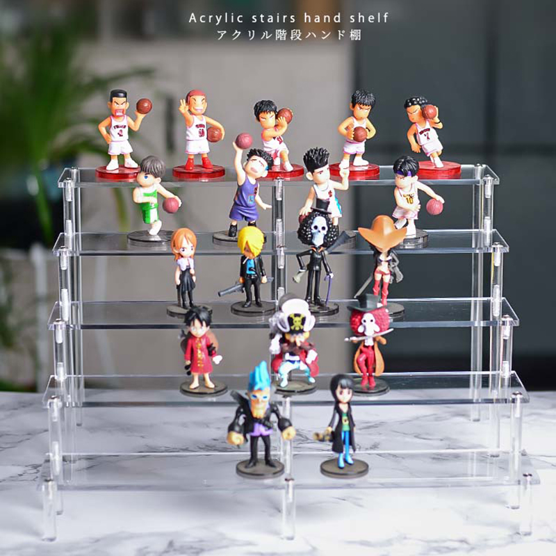 Clear 1-6 Tier Acrylic Display - Pop Display Shelf 评论和价格