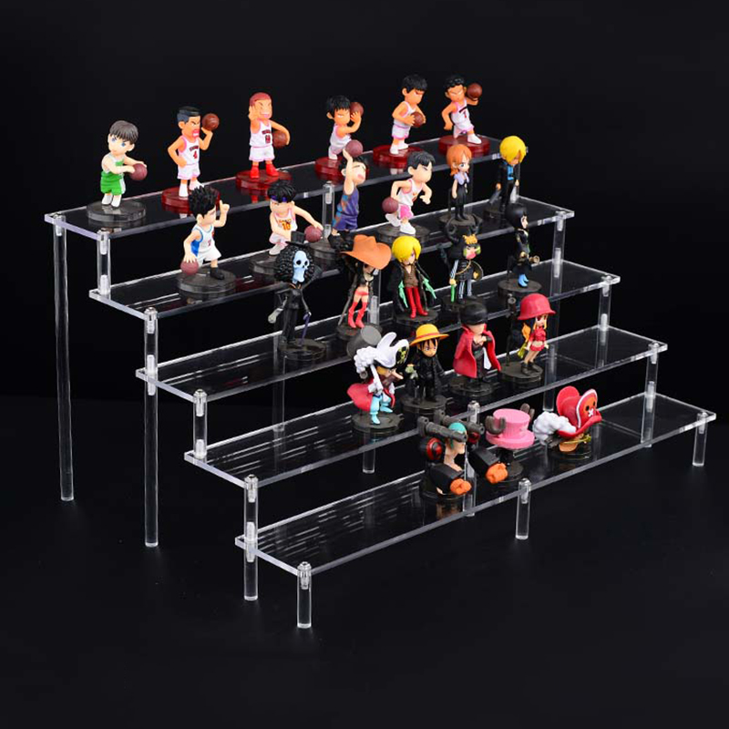 Clear 1-6 Tier Acrylic Display - Pop Display Shelf 评论和价格