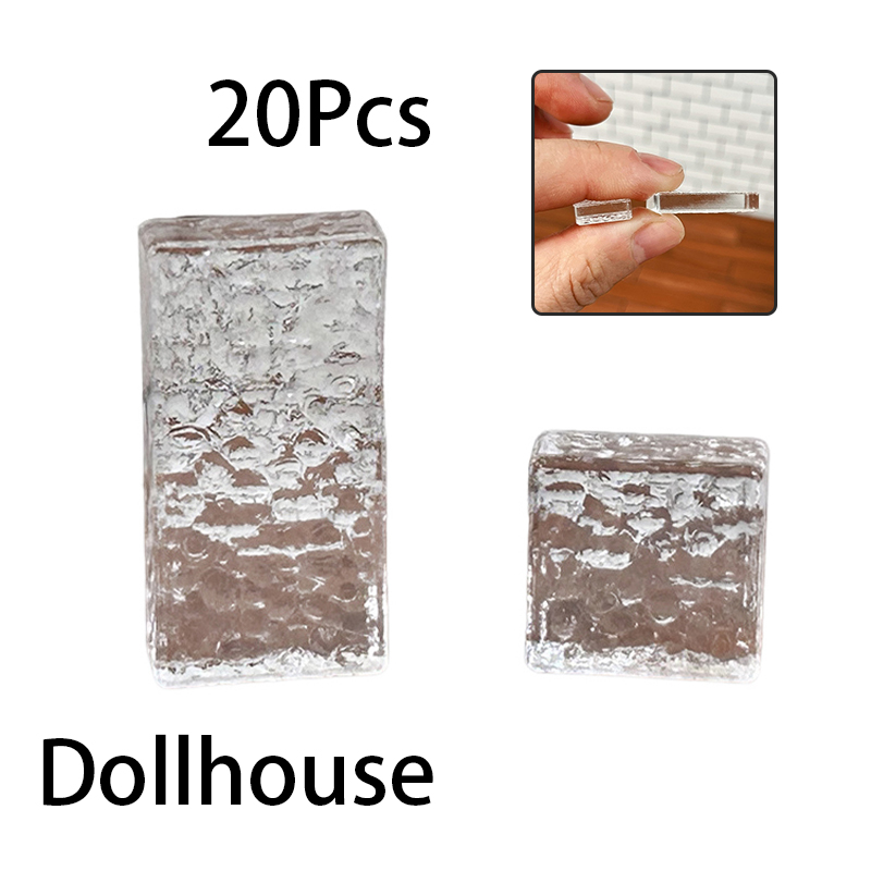 20Pcs Dollhouse Mini Crystal C - Building Block Mini 评论和价格
