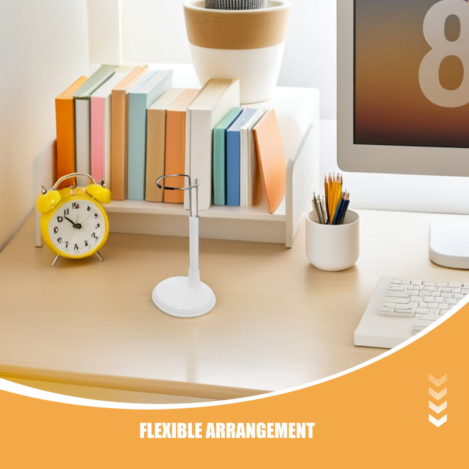5Pcs Adjustable White Expandab - Action Figure Stand 评论和价格