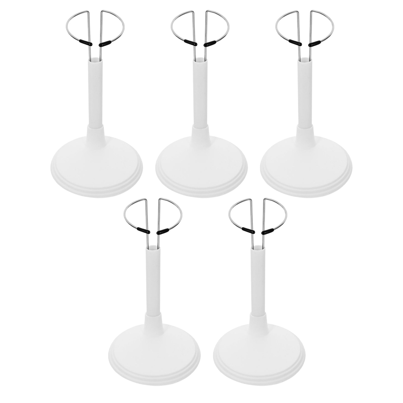 5Pcs Adjustable White Expandab - Action Figure Stand 评论和价格
