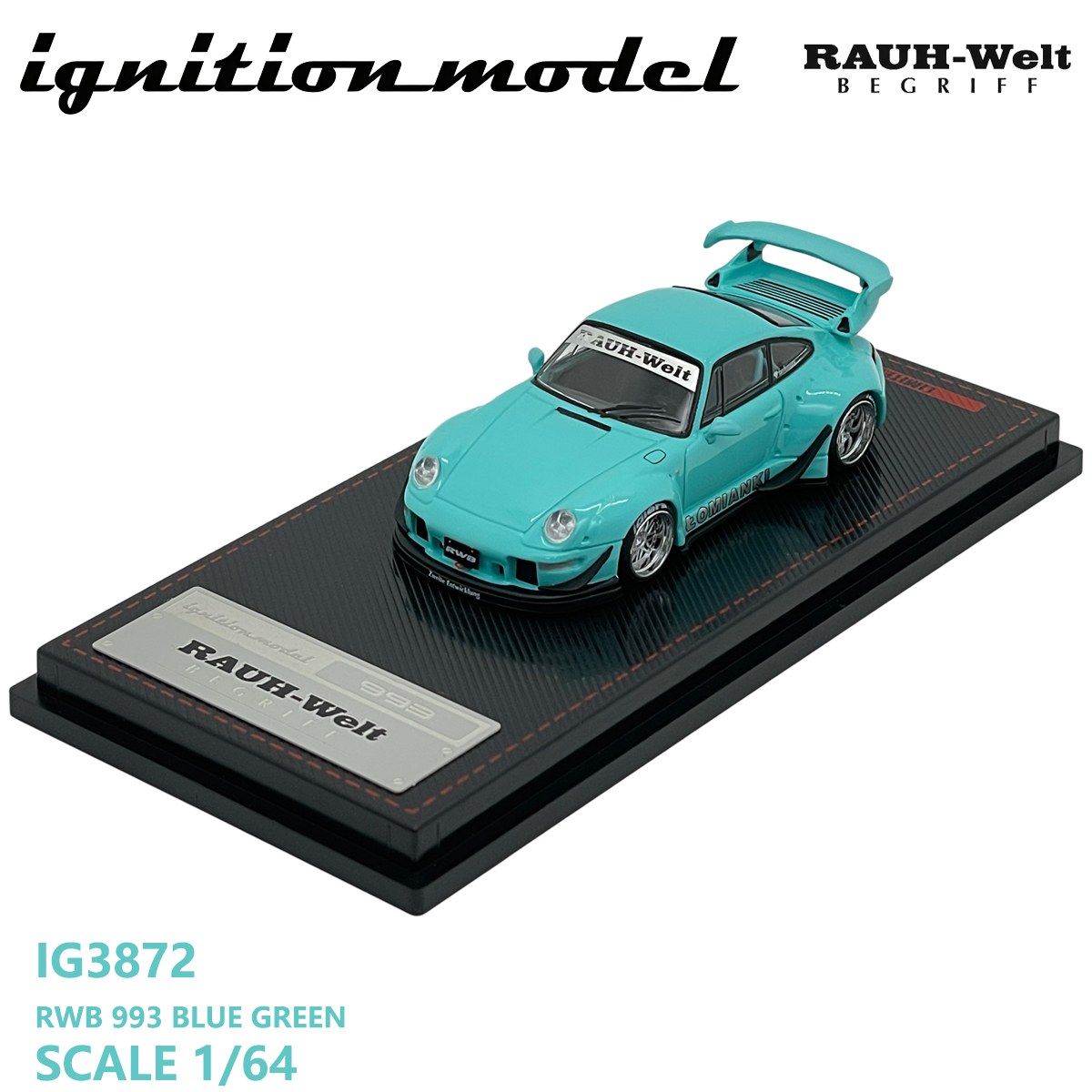 Ignition Model 1:64 Porsche 91 - Die Cast Car 1 64 评论和价格