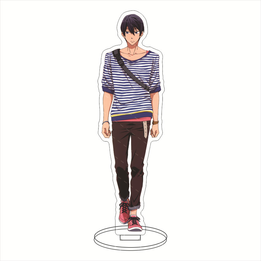 16CM Anime Acrylic Figure Free - Figma Stand Set 评论和价格