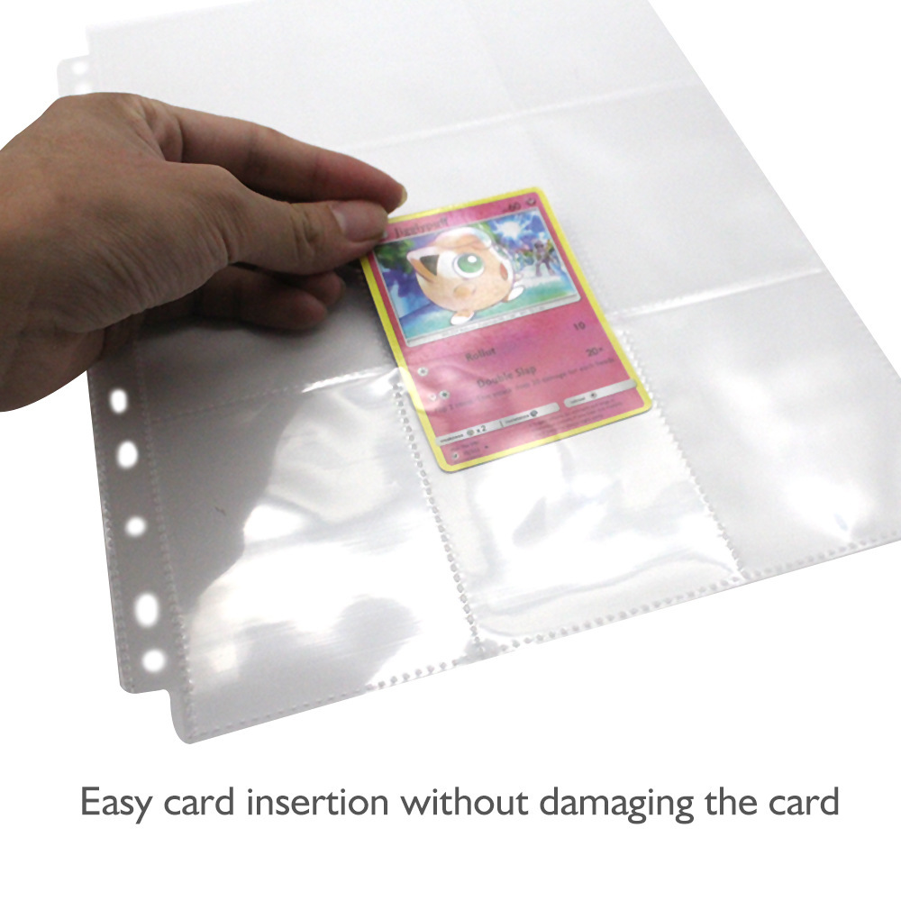 50pcs 9 Pocket Trading Gaming  - Card Penny Sleeve 评论和价格