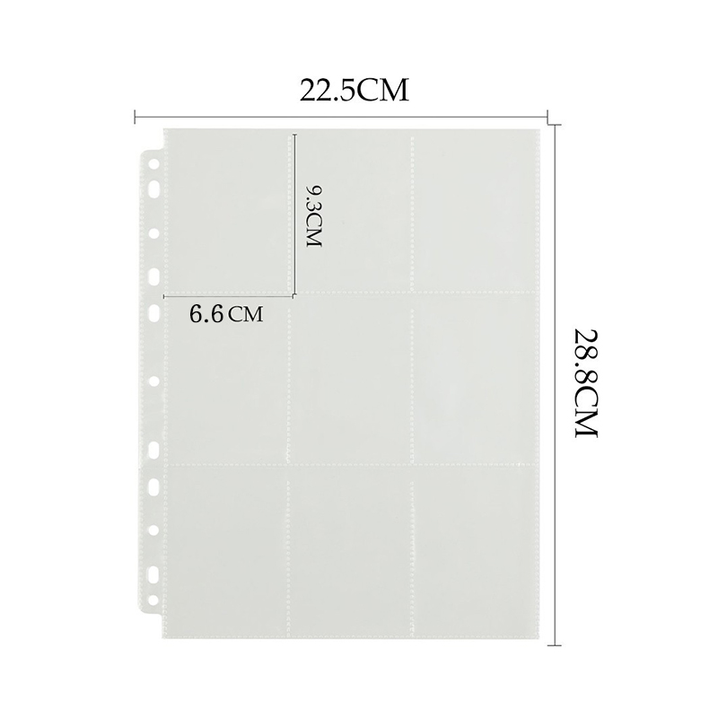 50pcs 9 Pocket Trading Gaming  - Card Penny Sleeve 评论和价格