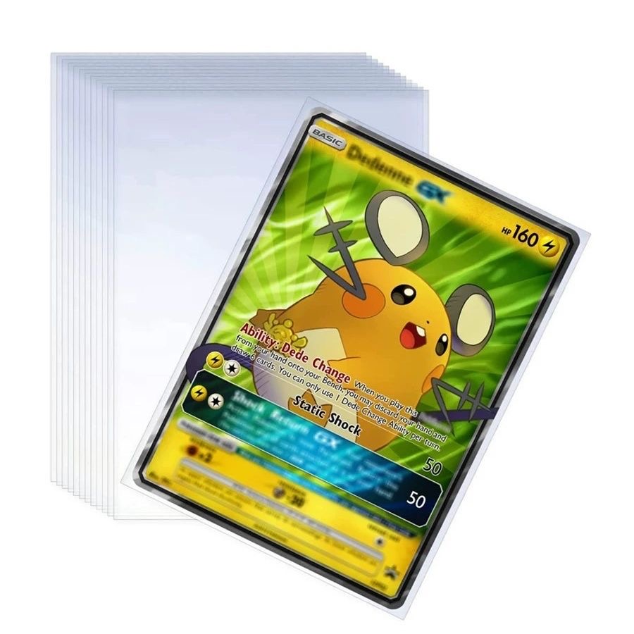 100Pcs Games Card Sleeves Tran - Card Penny Sleeve 评论和价格