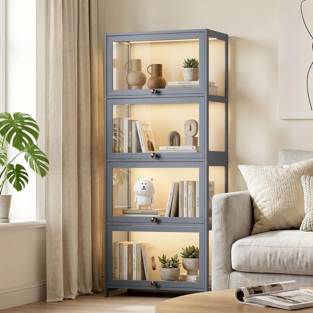 4-Tier Acrylic Display Case fo - Display Case Acrylic 评论和价格