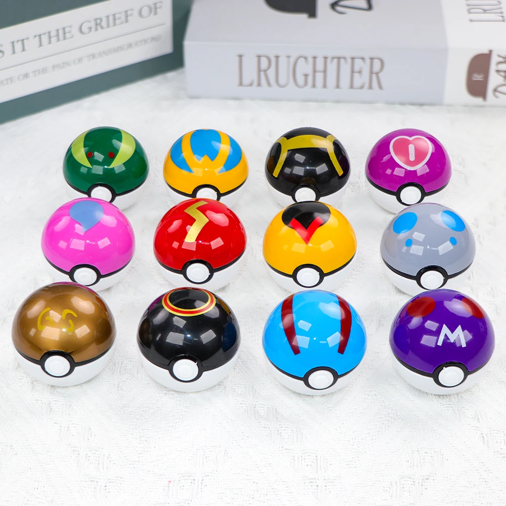12PCS Pokemon Ball Pokeball Pi - Vinyl Figure Blank 评论和价格