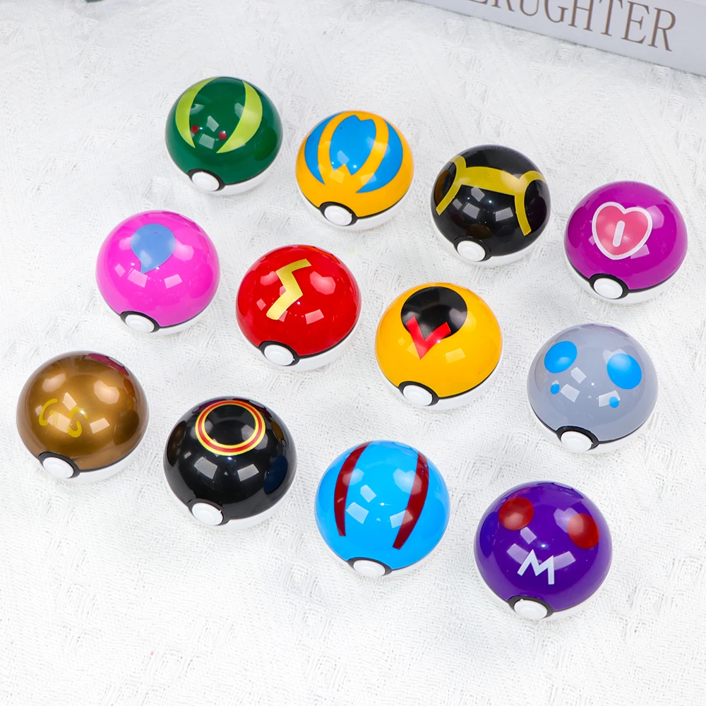 12PCS Pokemon Ball Pokeball Pi - Vinyl Figure Blank 评论和价格