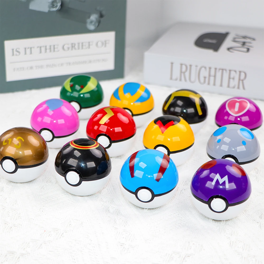 12PCS Pokemon Ball Pokeball Pi - Vinyl Figure Blank 评论和价格
