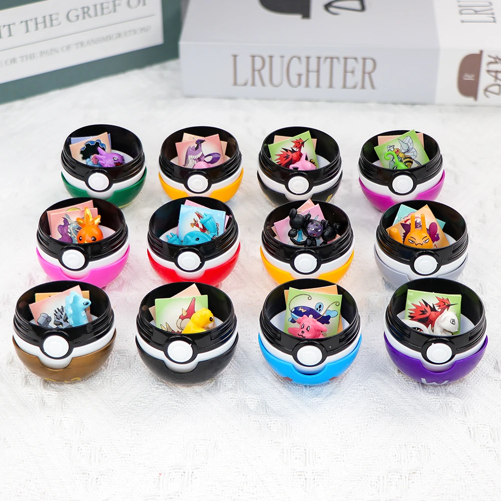 12PCS Pokemon Ball Pokeball Pi - Vinyl Figure Blank 评论和价格