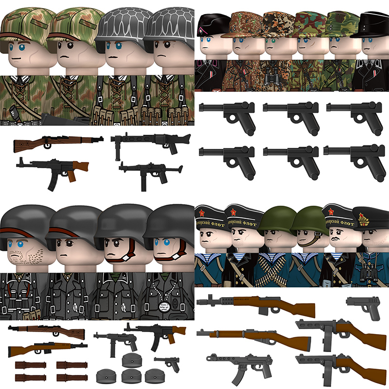 WW2 Military German North Afri - Lego Minifigure Holder 评论和价格