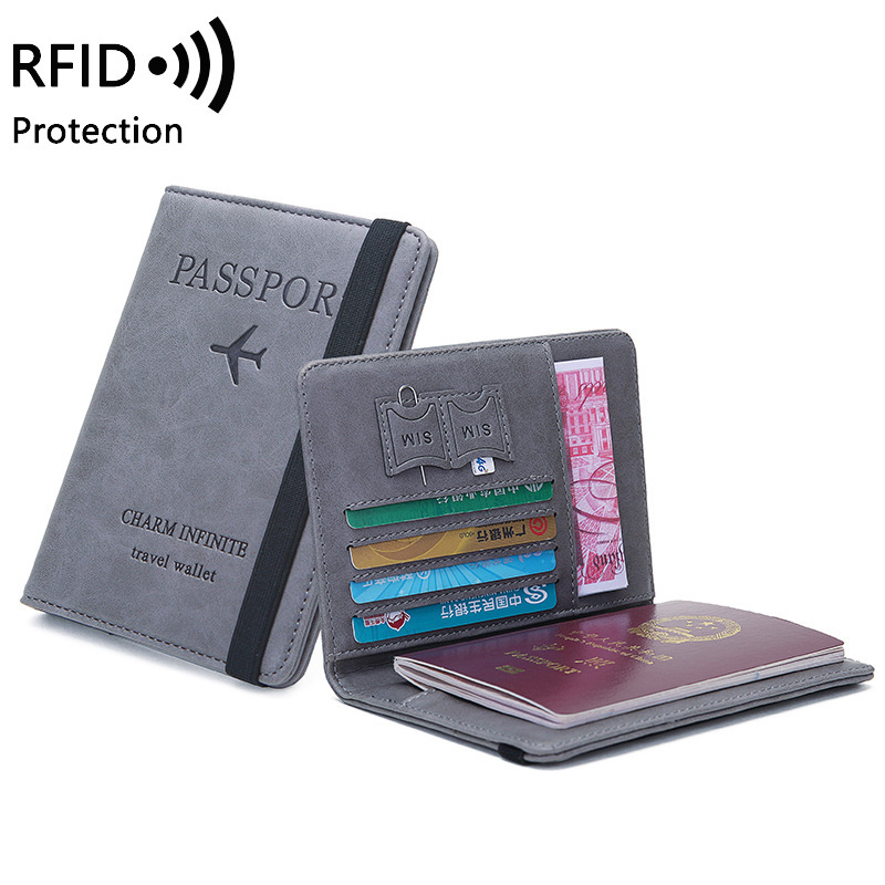 Unisex PU Leather Passport Hol - Card Top Loader 评论和价格