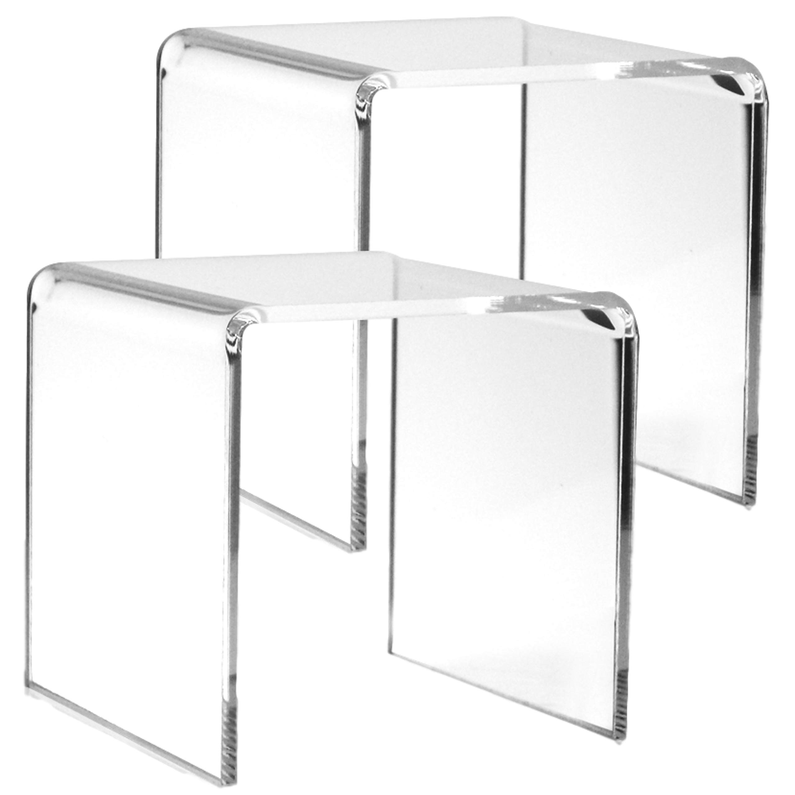 Acrylic Display Risers Stand,C - Pop Display Shelf 评论和价格