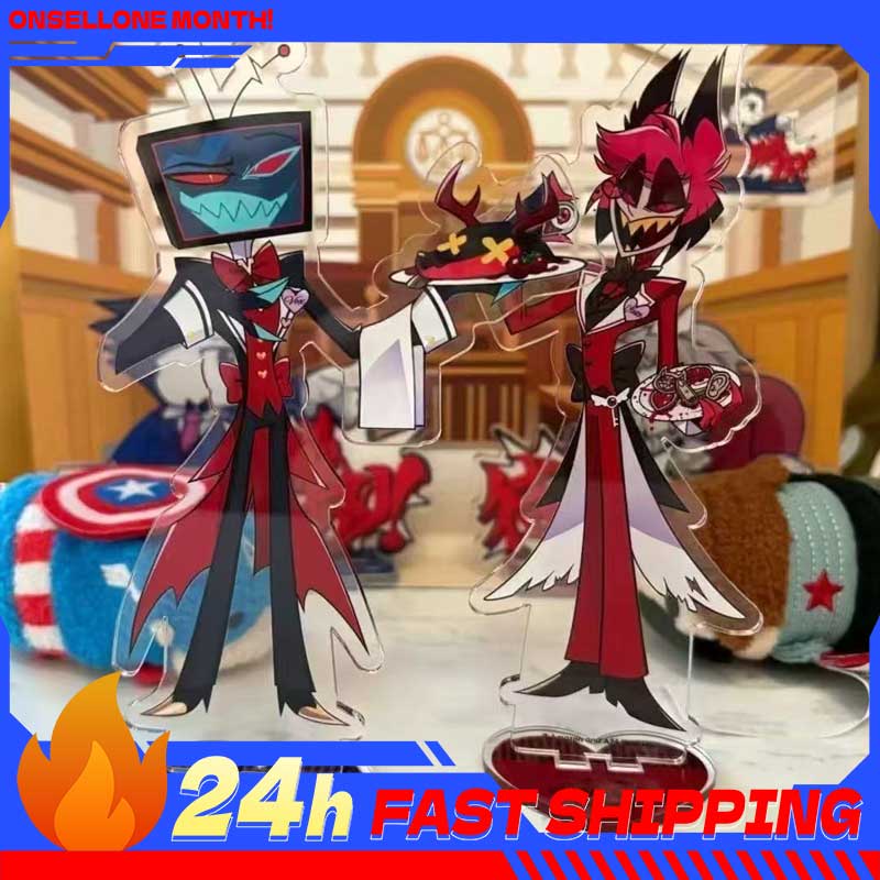 2pcs Hazbin Anime Peripherals  - Figma Stand Set 评论和价格