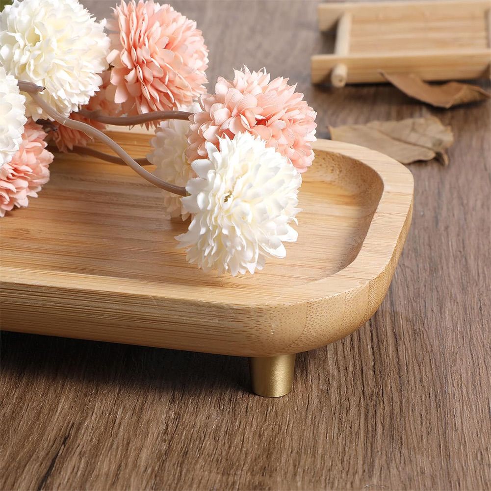 4pcs Brass Cutting Board Feet  - Display Risers Set 评论和价格