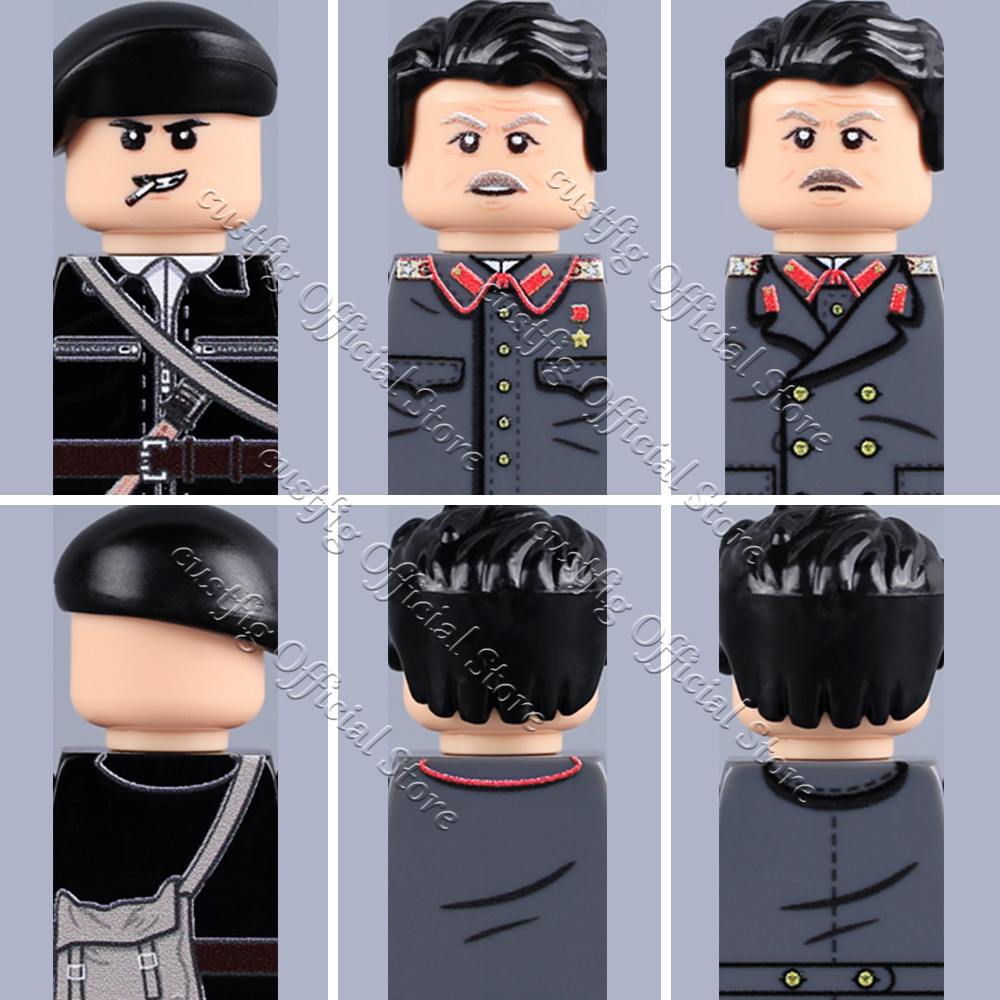 MOC Military Soviet Soldier Fi - Lego Minifigure Holder 评论和价格