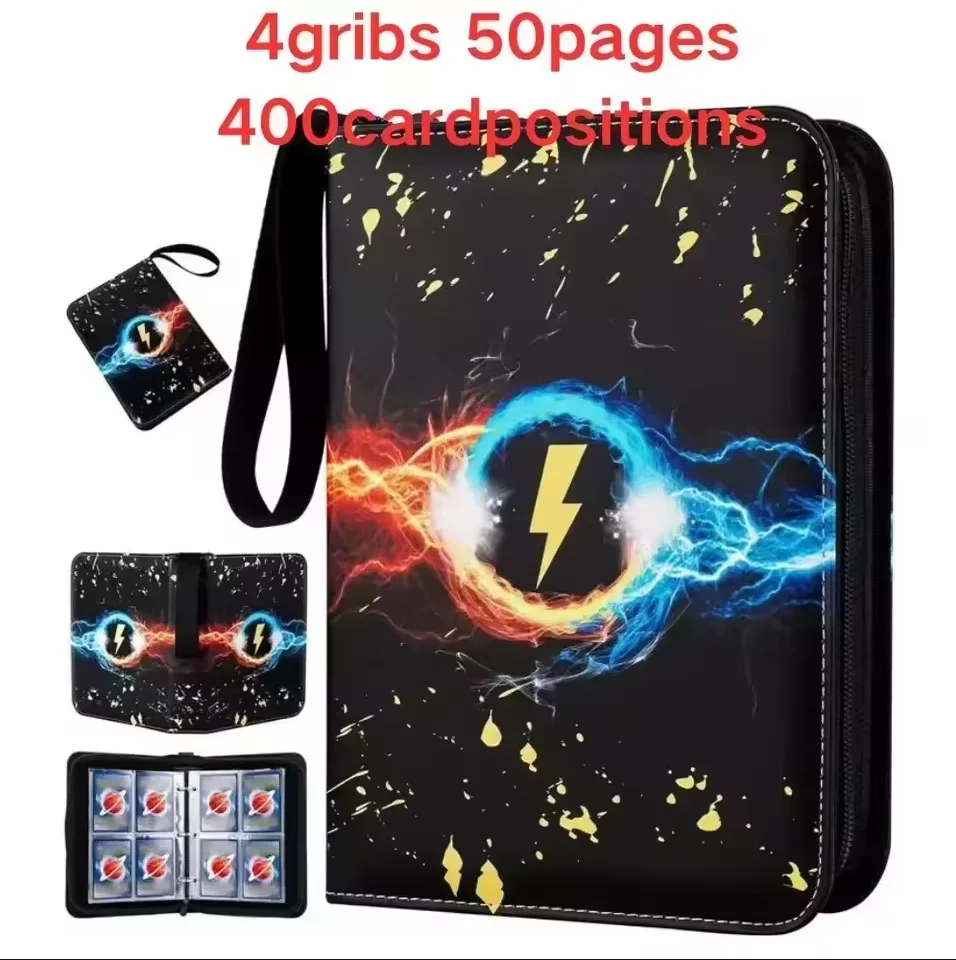 IN STOCK-- 400PCS Album Binder - Pokemon Binder Card 评论和价格