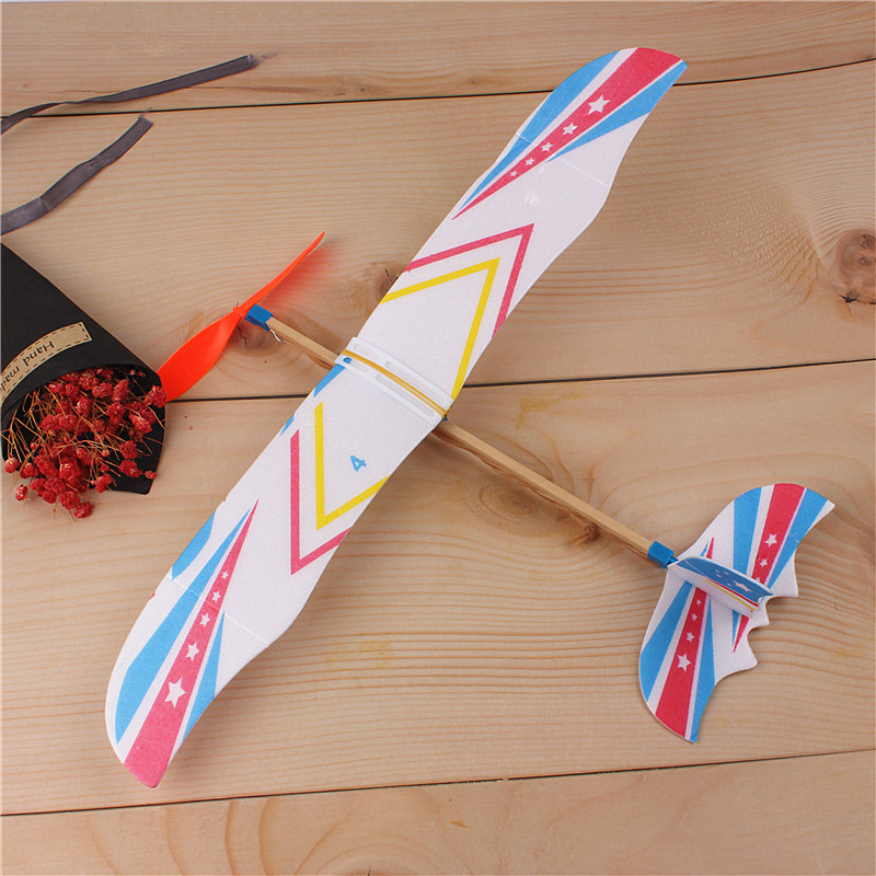 5/10Pcs Rubber Band Powered Ai - Model Airplane Plastic 评论和价格
