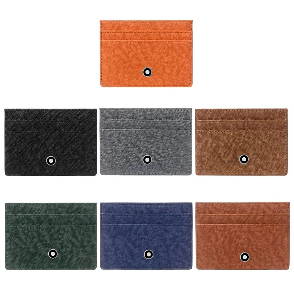 Minimalist Women Men Leather S - Card Top Loader 评论和价格