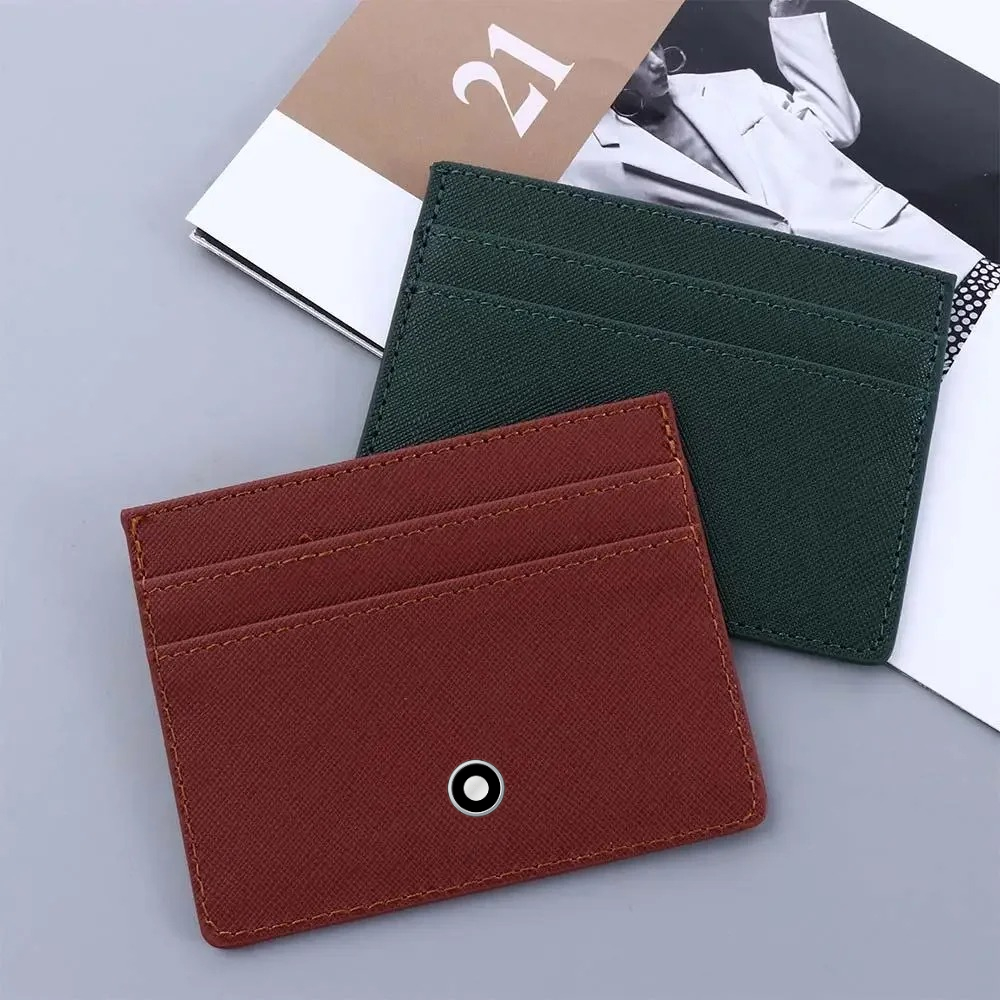 Minimalist Women Men Leather S - Card Top Loader 评论和价格