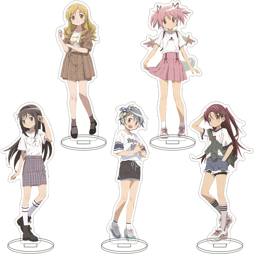 16CM Anime Figure Puella Magi  - Figma Stand Set 评论和价格
