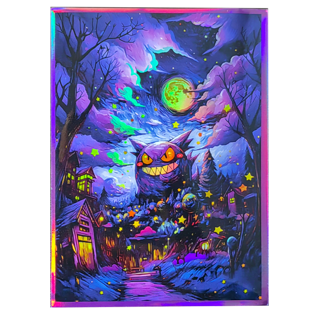 60PCS 66x91mm Pokemon Gengar H - Card Penny Sleeve 评论和价格