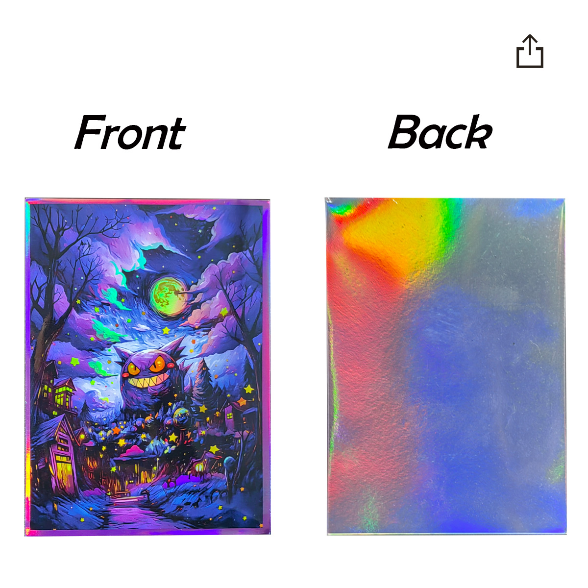 60PCS 66x91mm Pokemon Gengar H - Card Penny Sleeve 评论和价格