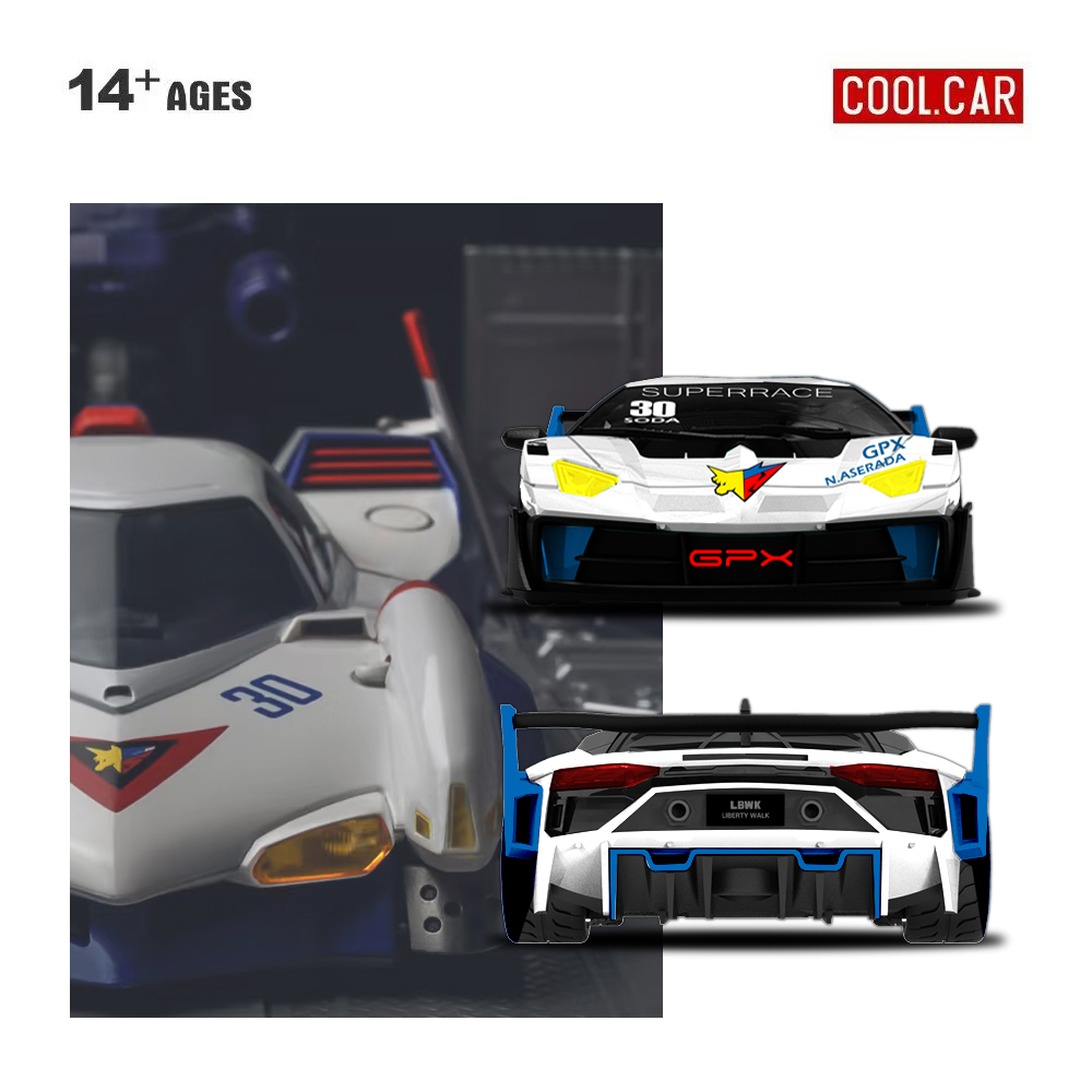 Cool Car 1:64 GTEVO Superrace  - Die Cast Car 1 64 评论和价格