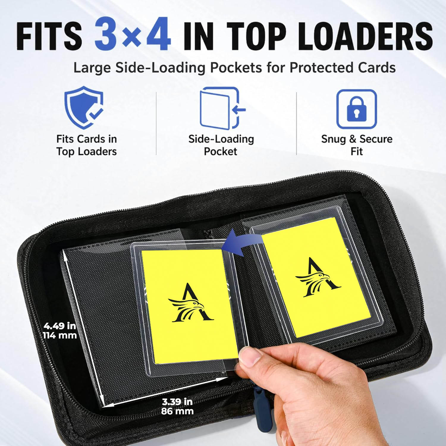 Top Loader Binder, 1 Pocket Ho - Trading Card Binder 评论和价格