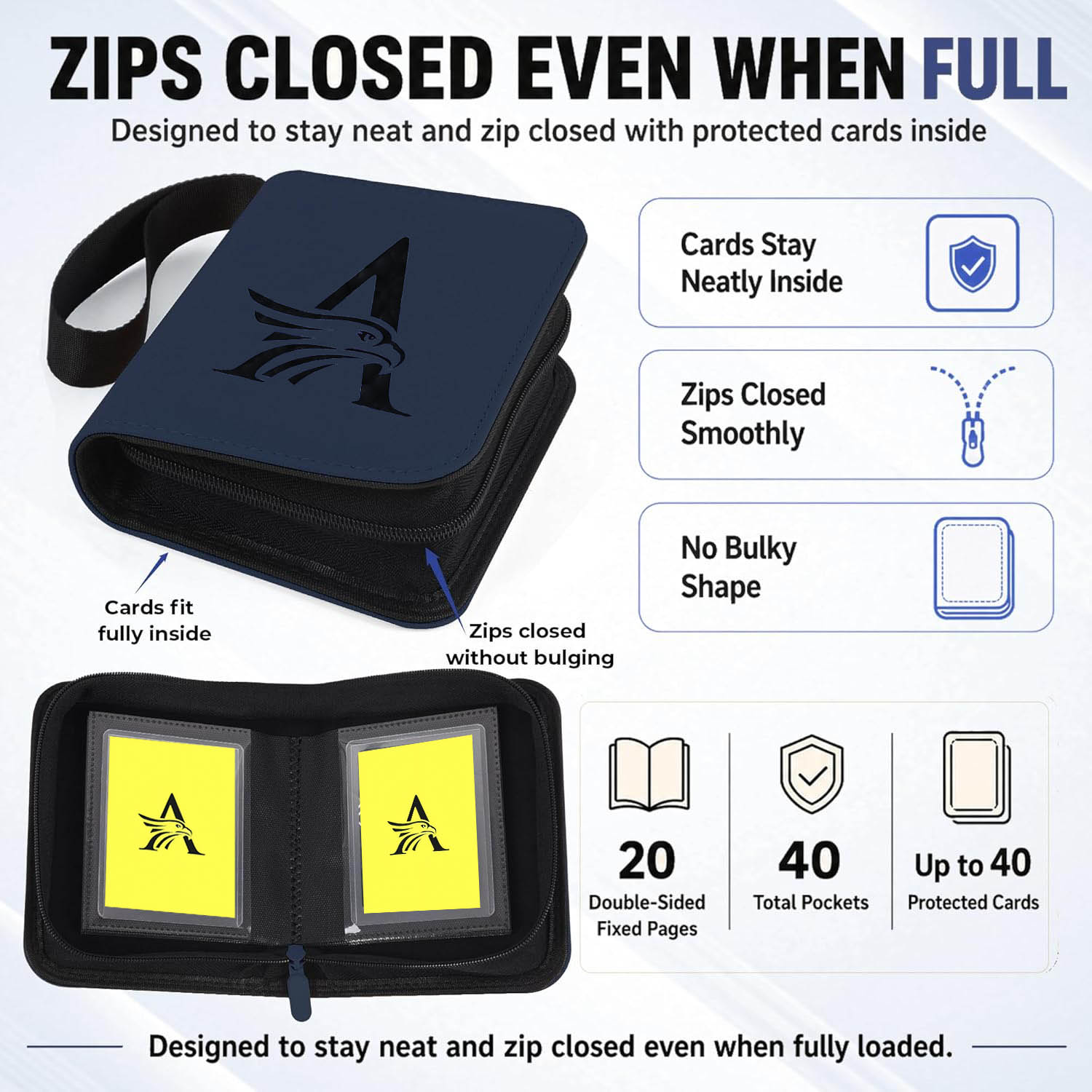 Top Loader Binder, 1 Pocket Ho - Trading Card Binder 评论和价格