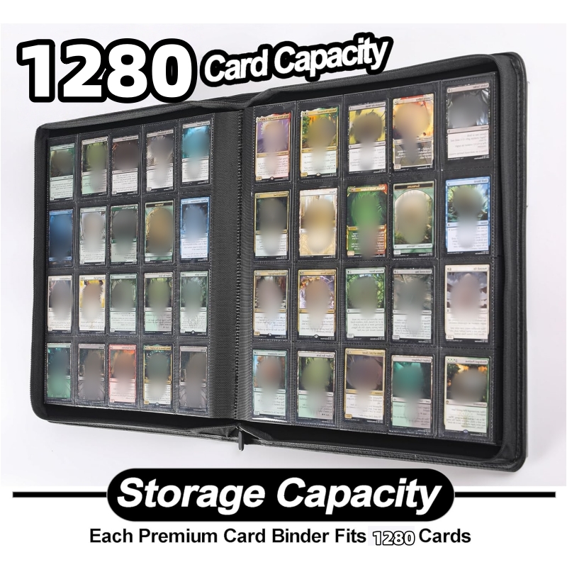Premium 20 Pocket Card Binder  - Pokemon Binder Card 评论和价格