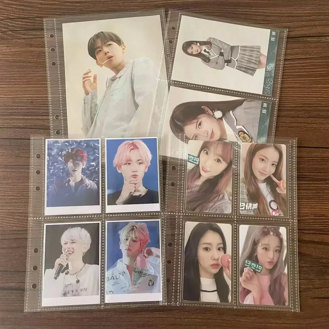 1-4 Grid Transparent Photocard - Trading Card Binder 评论和价格