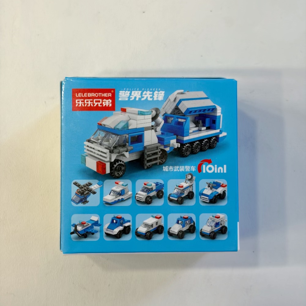 2-in-1 Police Helicopter Build - Building Block Mini 评论和价格