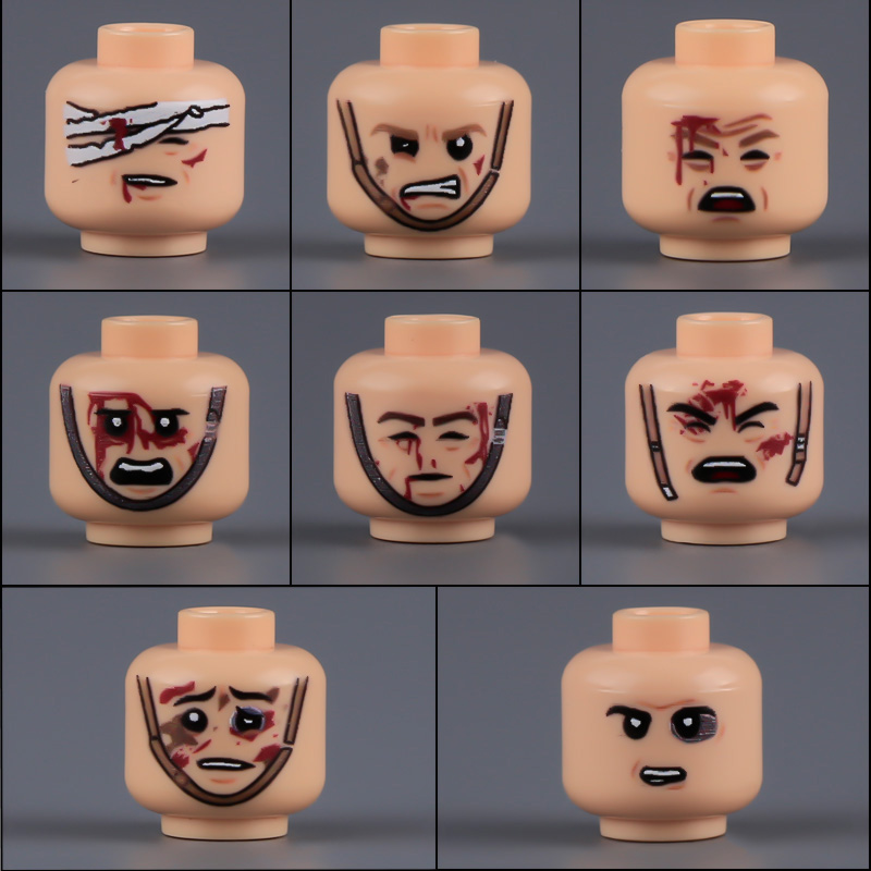 Military Soldiers Figure Injur - Lego Minifigure Holder 评论和价格