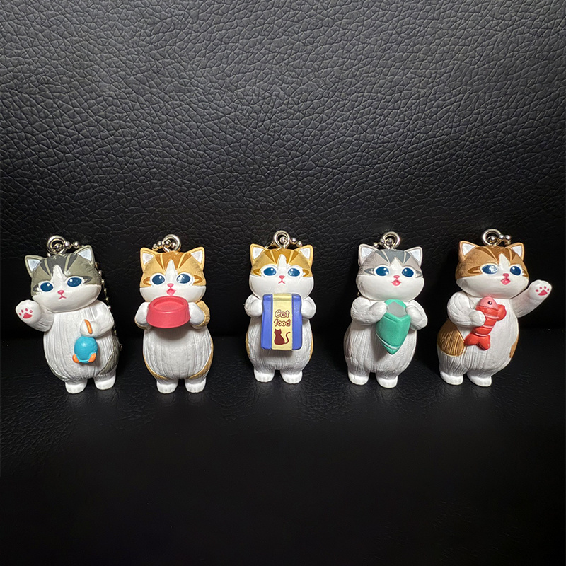 Mofusand Kawaii Cat Keychain B - Action Figure Stand 评论和价格