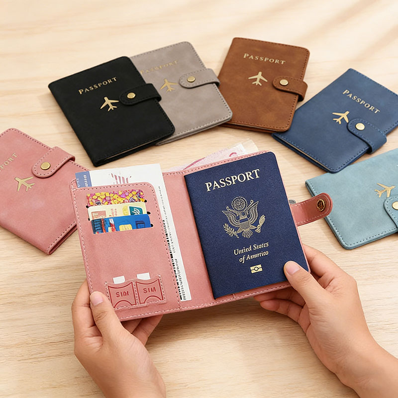 Leather Passport Holder Covers - Card Top Loader 评论和价格