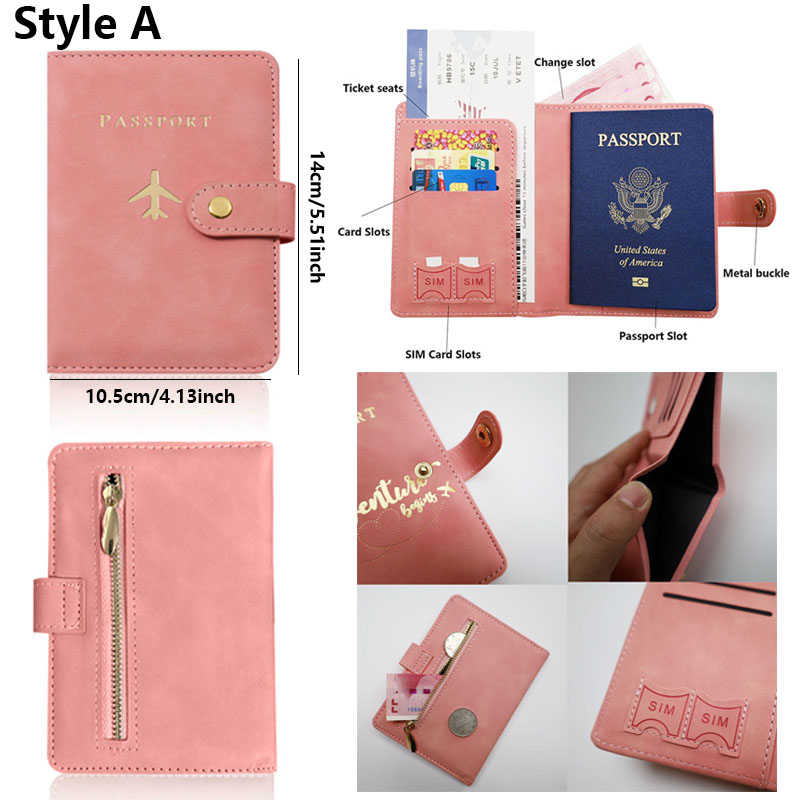 Leather Passport Holder Covers - Card Top Loader 评论和价格