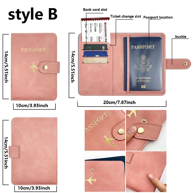 Leather Passport Holder Covers - Card Top Loader 评论和价格