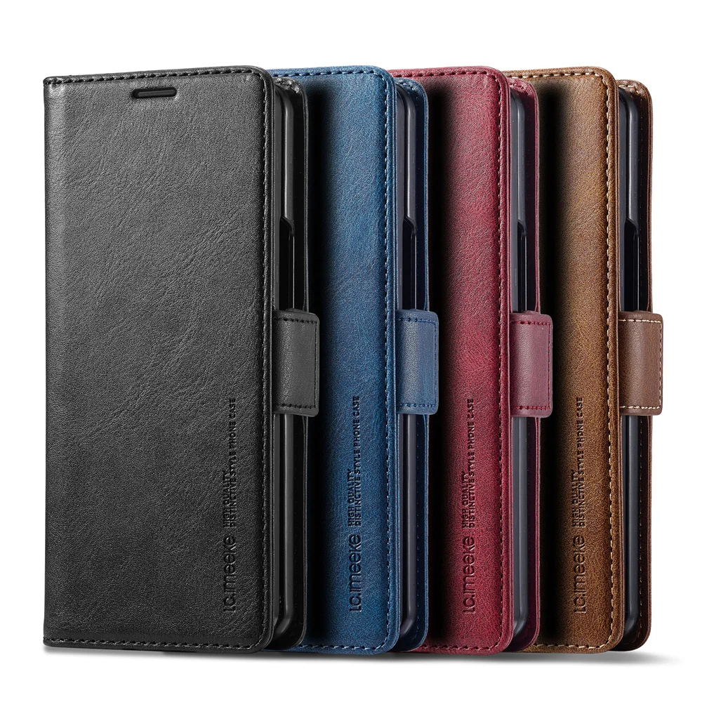 Leather Wallet Phone Case For  - Card Top Loader 评论和价格