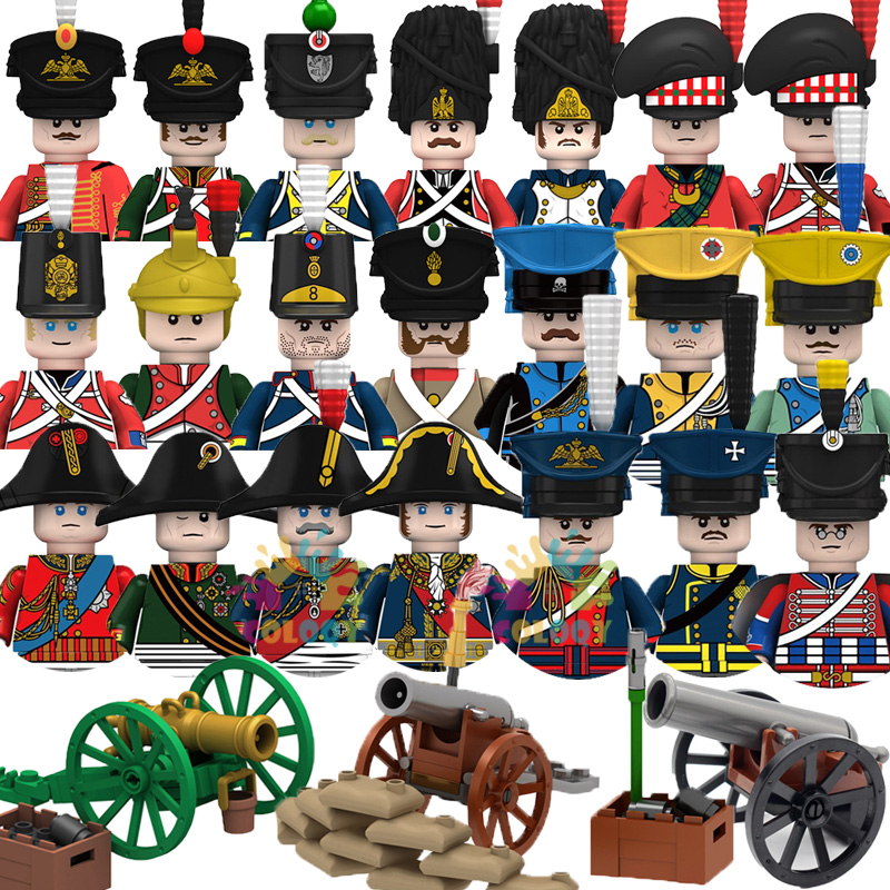 Kids Toys Napoleonic Wars Buil - Lego Minifigure Holder 评论和价格