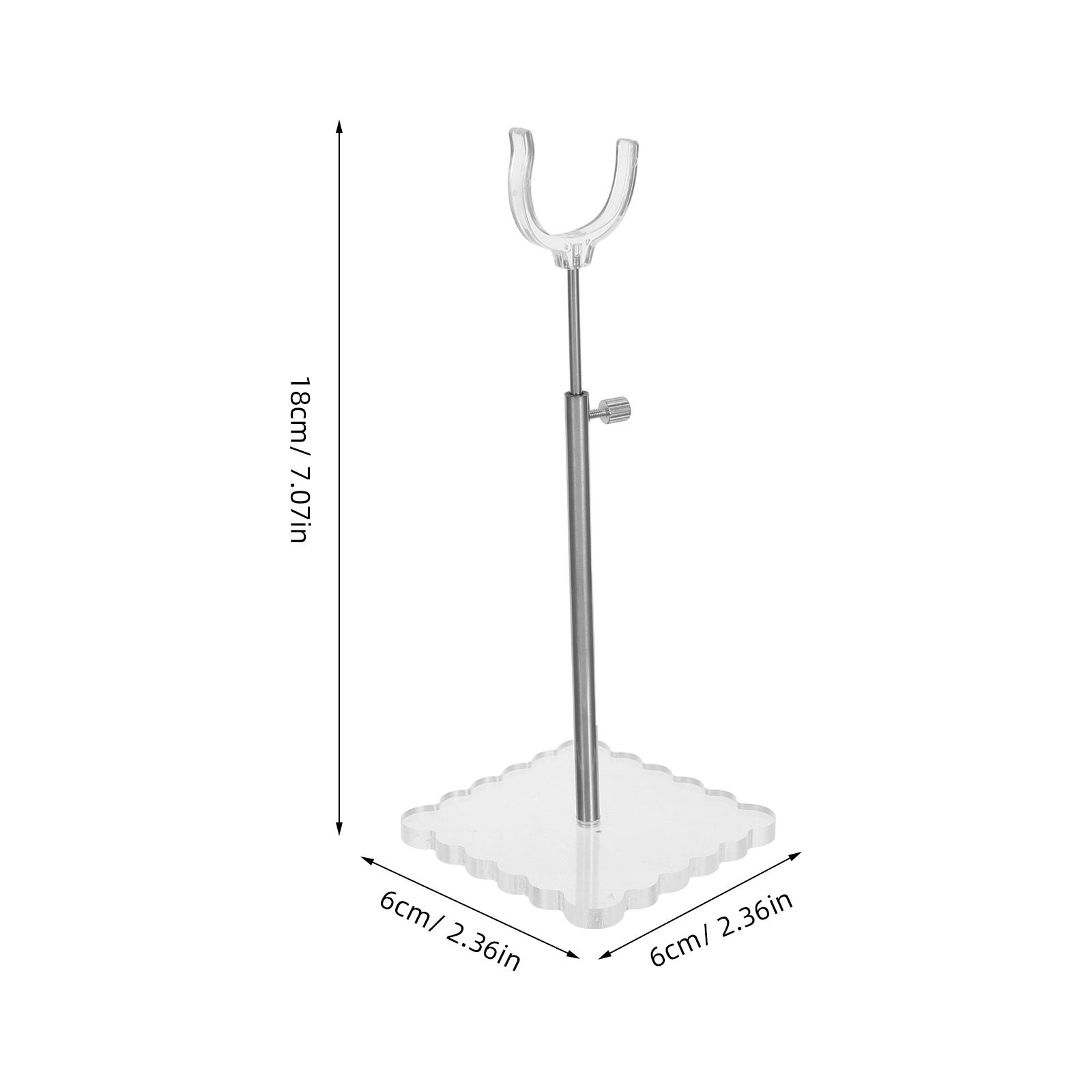 1Set Adjustable Acrylic Displa - Action Figure Stand 评论和价格