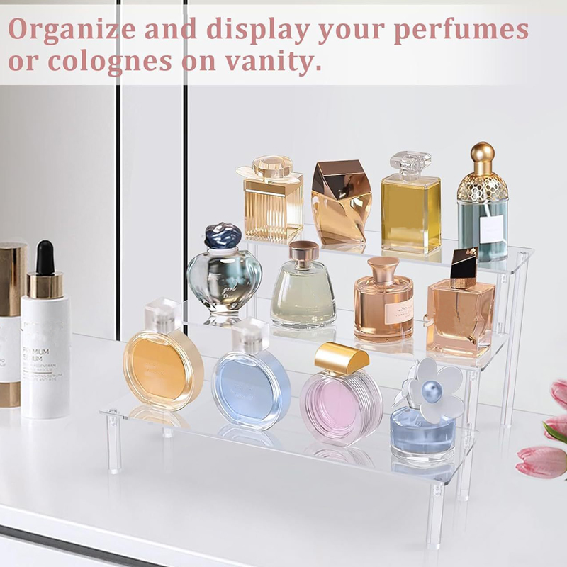 1-4 Tier Acrylic Display Stand - Pop Display Shelf 评论和价格