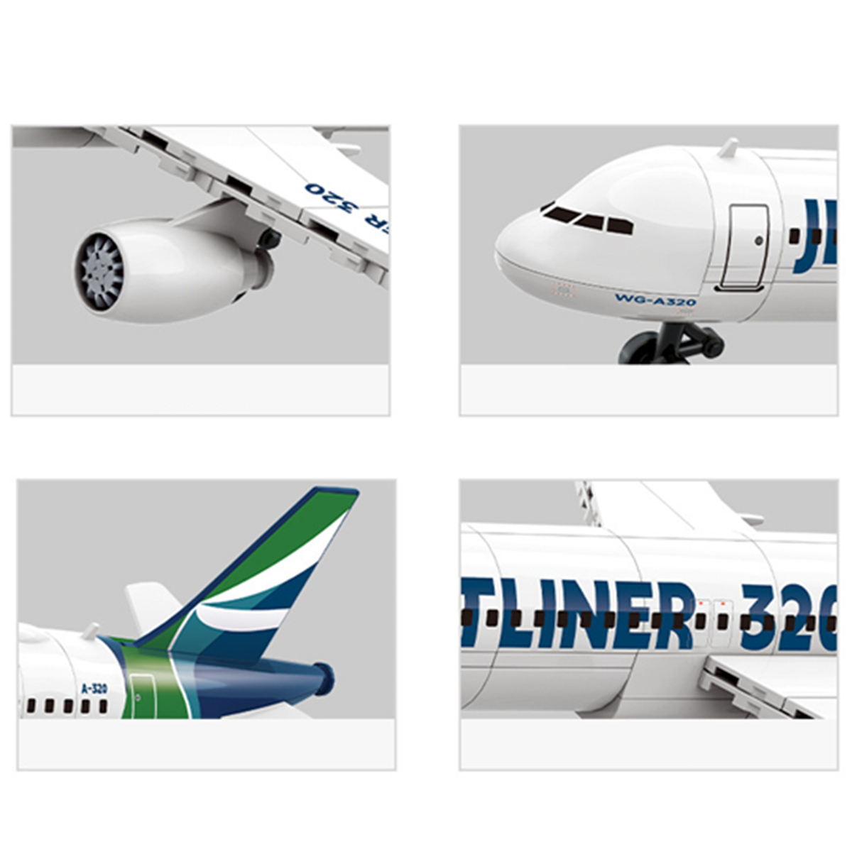 Model Airplane Aviation A320 A - Model Airplane Plastic 评论和价格