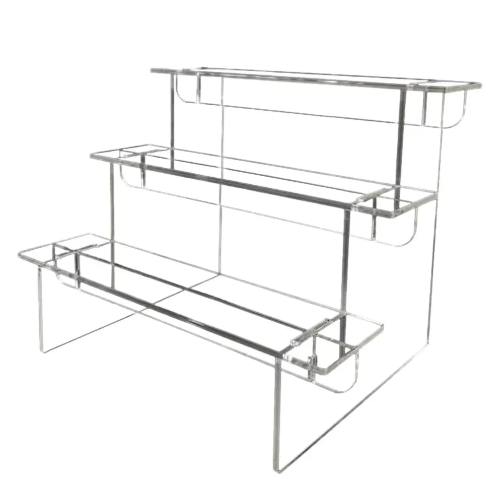 1-5 Tier Acrylic Display Stand - Pop Display Shelf 评论和价格